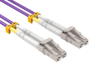 In practical applications, what is the transmission speed of OM4 Kabel optek fiberName?